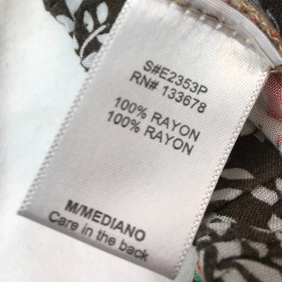 Love Tree printed bohemian wide leg pants - Picture 5 of 5